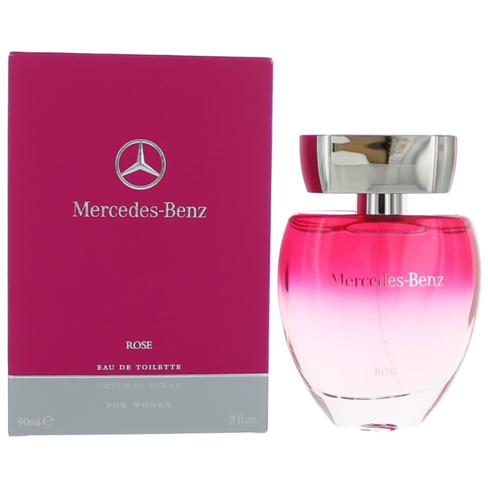Photo of Mercedes Benz Rose by Mercedes Benz, 3 oz  EDT Spray for Women